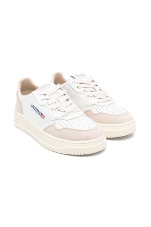 sneakers in pelle beige AUTRY KIDS | KULKFS03.